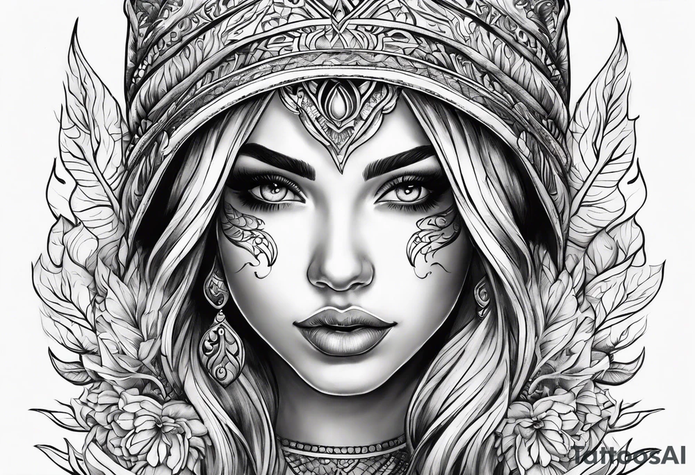Fire tattoo idea