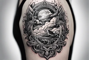 lightning tattoo idea