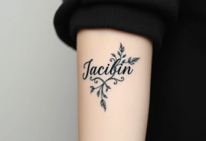 Tattoo ideas with the name Jacob, braiylin, and hunters tattoo idea