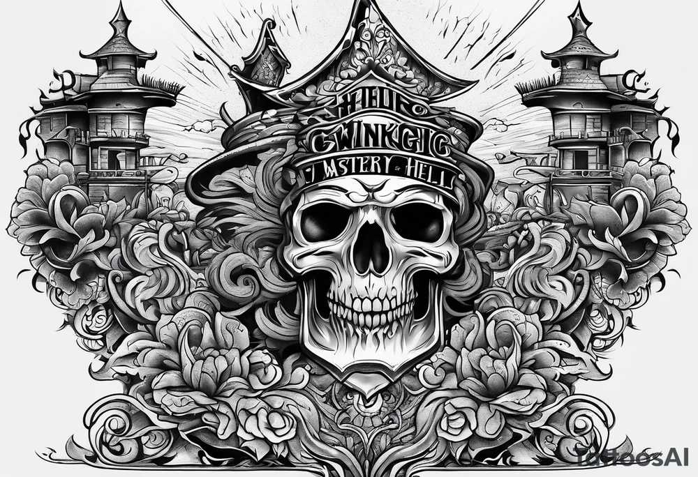 “If you’re going thru hell keep going” tattoo idea