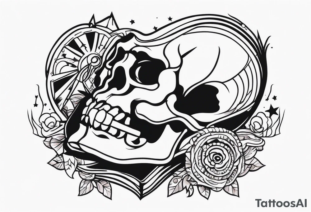 Rock a billy arm sleeve
Verschiedene Motive tattoo idea