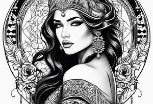Powerful women tattoo tattoo idea