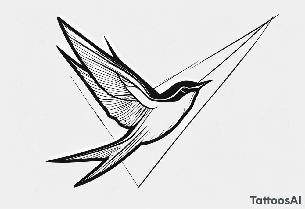 Swallow tattoo idea