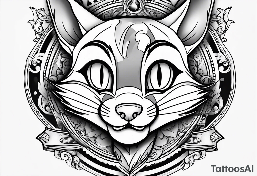 Tom and Jerry tattoo idea