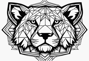 Cub paw tattoo idea