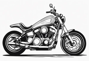 Furiosa motorcycle tattoo idea