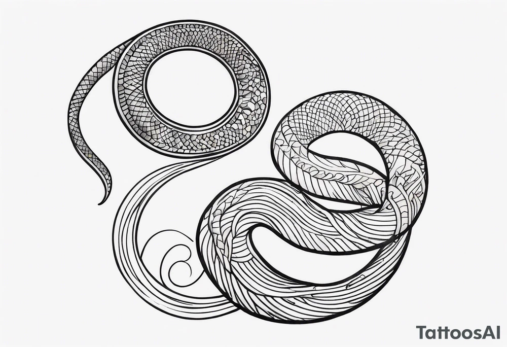 serpent tattoo idea