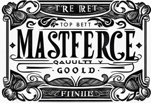 simple lettering. 

YOU’RE GOOD. GET BETTER. tattoo idea