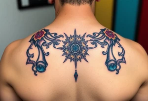 Scroll tattoo idea