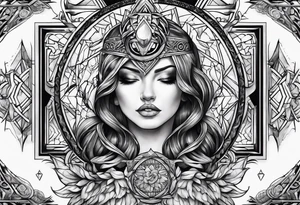Law of good and evil tattoo idea