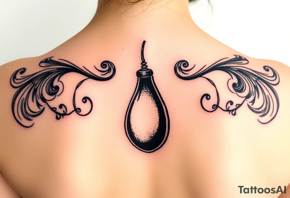 Beautiful big black penis tattoo idea