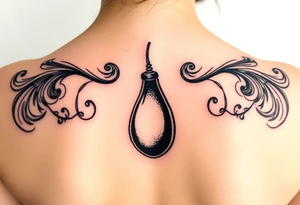 Beautiful big black penis tattoo idea