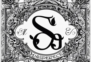 Sons initials PJ born August 29, 2020 tattoo idea