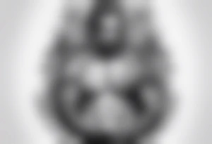 shadows of many people tattoo idea