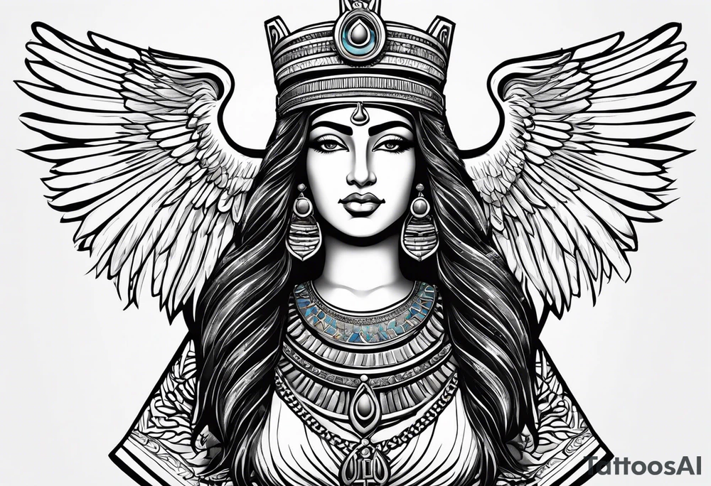 Isis egypt god,Iustitia ,Aphrodite tatto tattoo idea