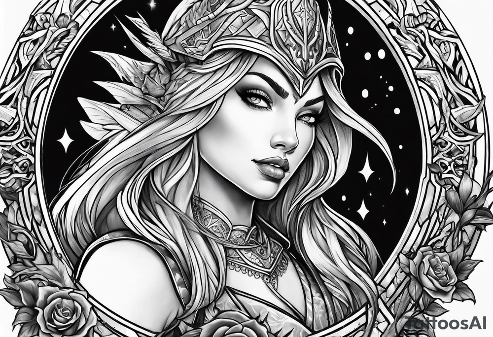 dungeons and dragons tattoo idea
