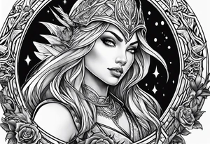 dungeons and dragons tattoo idea
