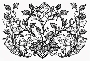 English ivy tattoo idea