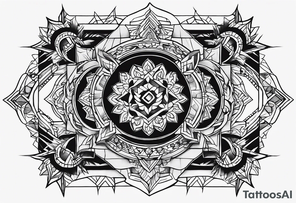 Curse mark tattoo idea