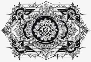 Curse mark tattoo idea