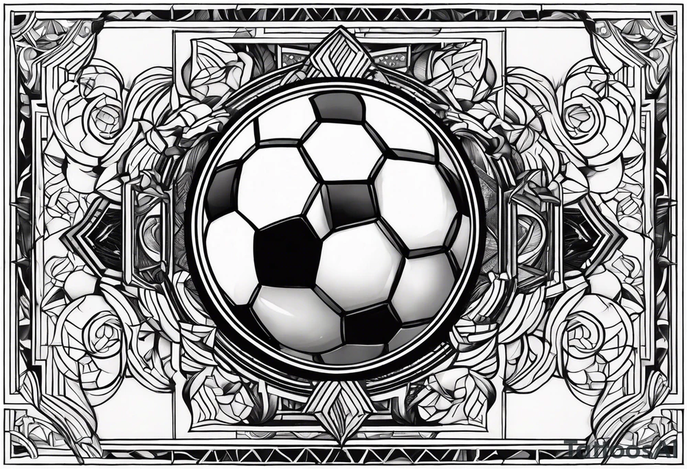 Soccer tattoo idea
