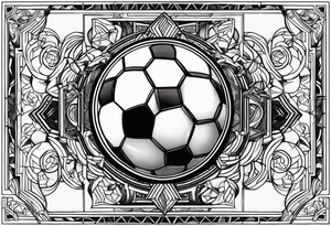 Soccer tattoo idea