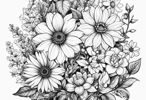 Wildflowers, tattoo idea