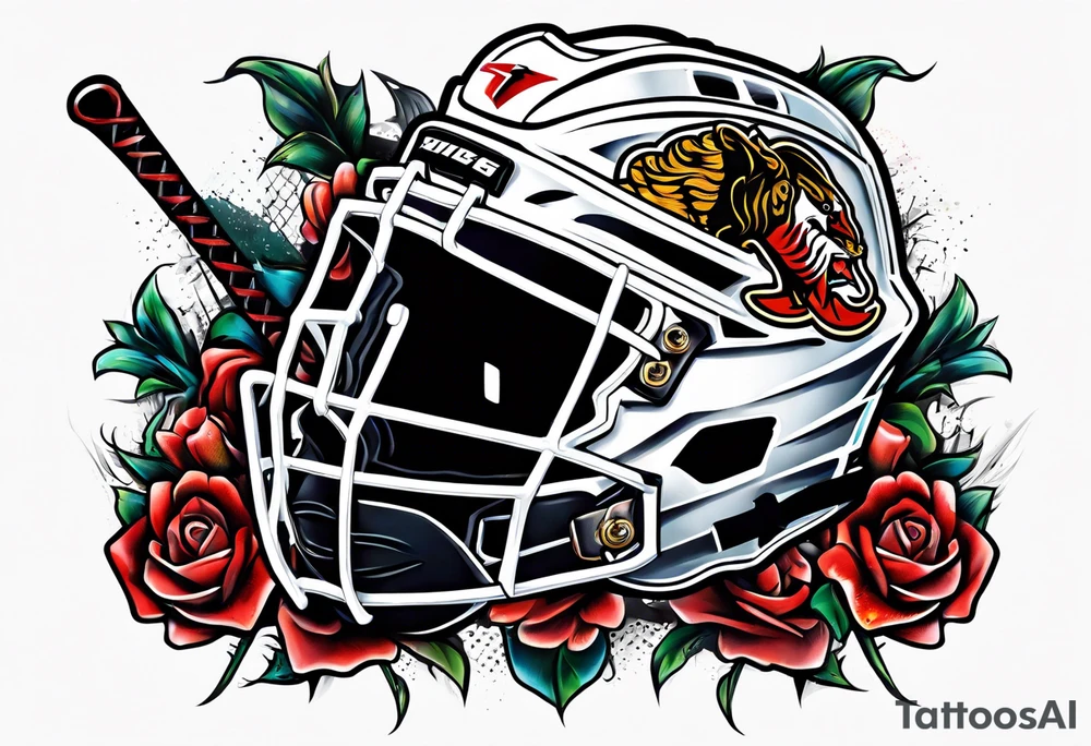 hockey tattoo tattoo idea