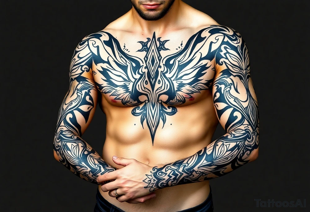 Sicilian and Italian components tattoo idea