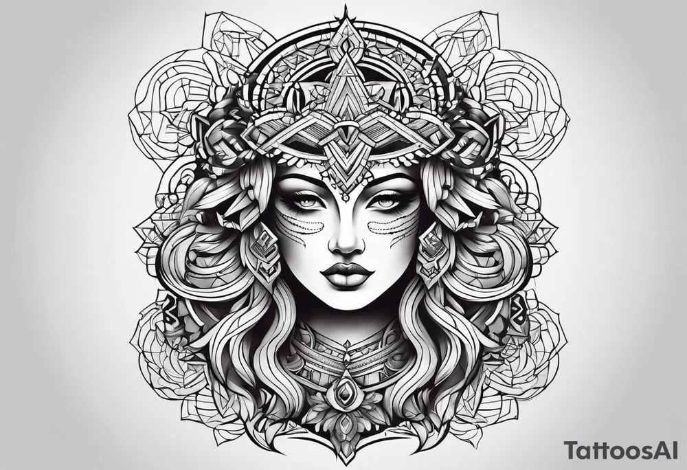Own god tattoo idea