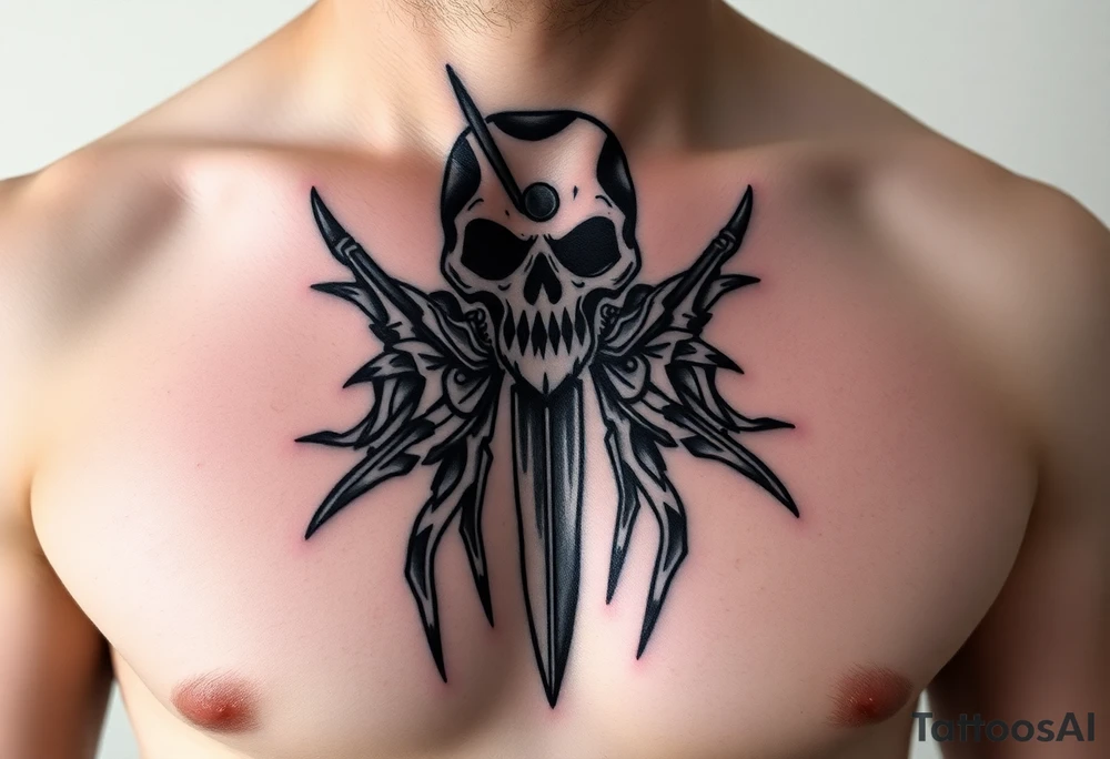 call of duty simon ghost riley tattoo idea