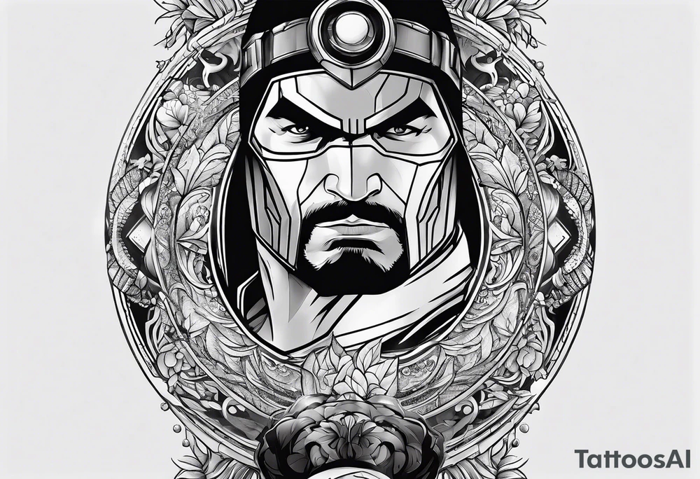 Marvel forearm sleeve tattoo idea