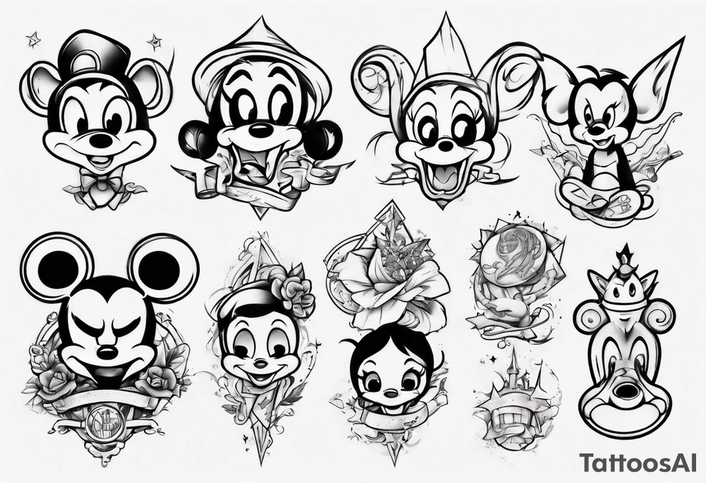 disney tattoo idea