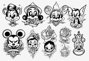 disney tattoo idea