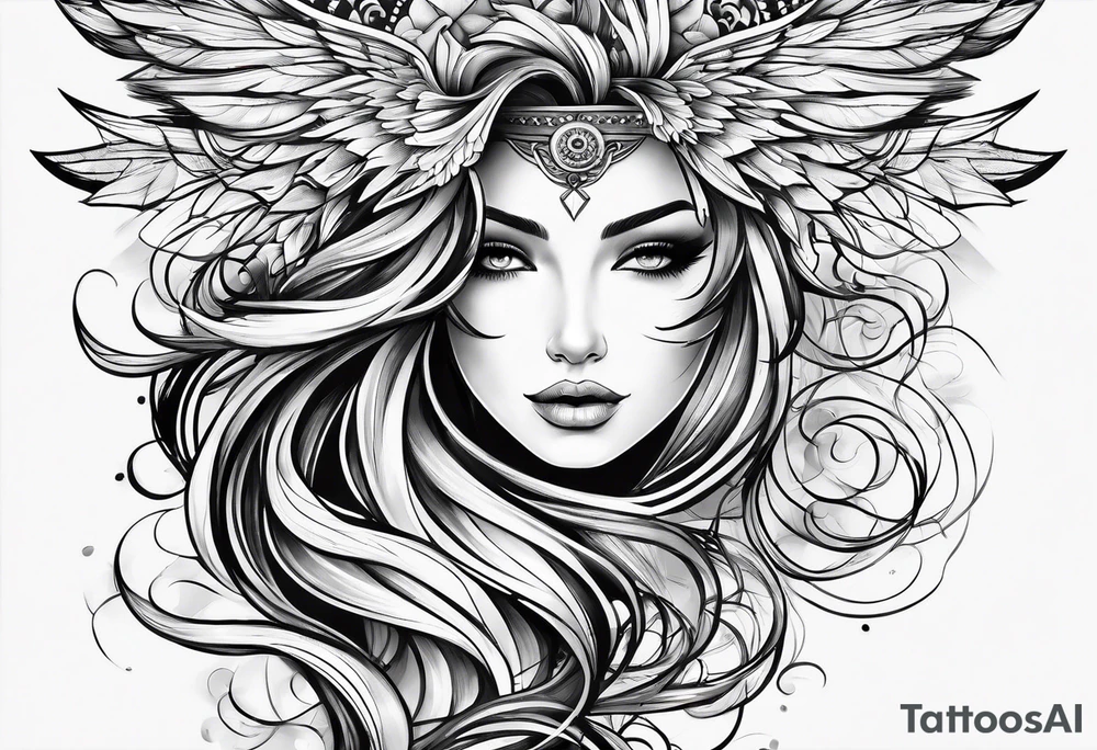 Wind tattoo idea