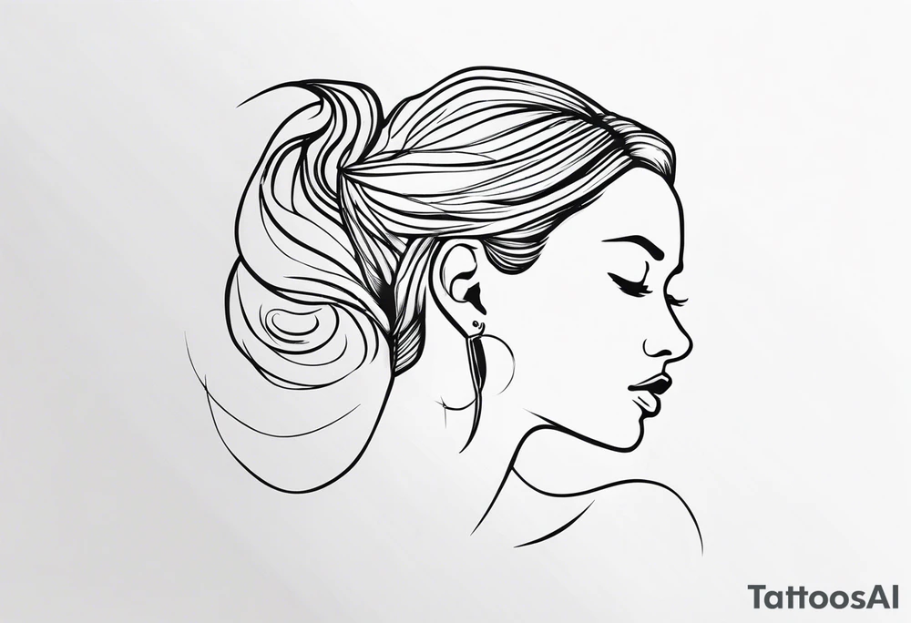 Deafness tattoo idea