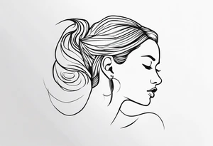 Deafness tattoo idea