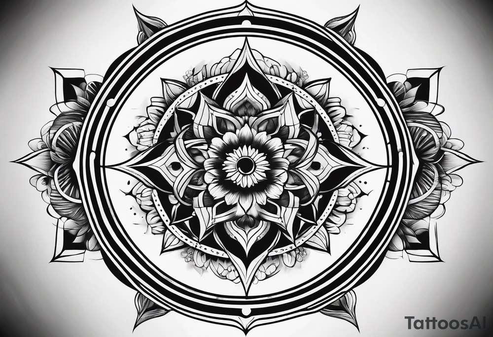 7circles in descending size in a vertical line tattoo idea 7circles in descending size in a vertical line tattoo idea