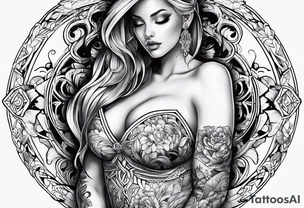 underboob tattoo tattoo idea