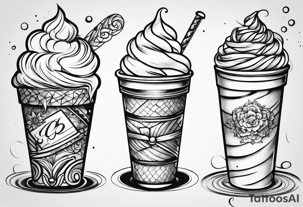 icecream tattoo idea