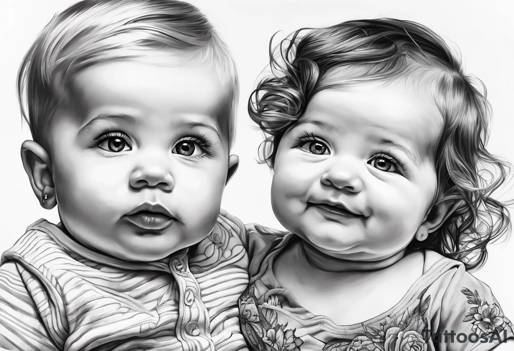 Trenton green-blaker and Brittany underhill baby would look like? tattoo idea