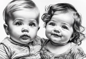 Trenton green-blaker and Brittany underhill baby would look like? tattoo idea