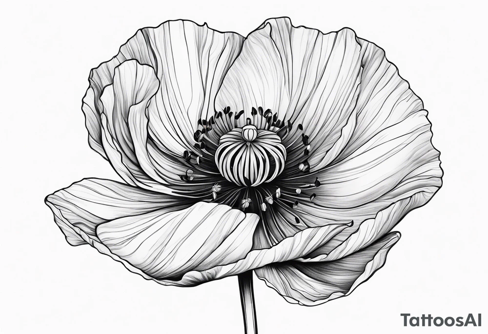 Cosmo  flower
Poppy flower tattoo idea