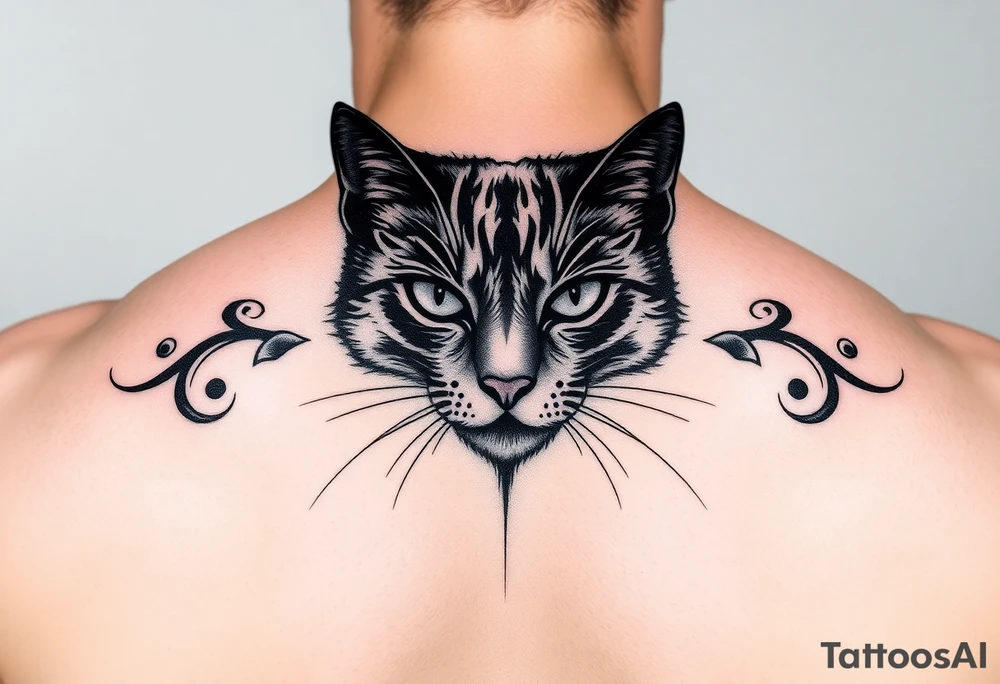 Black Cat tattoo idea