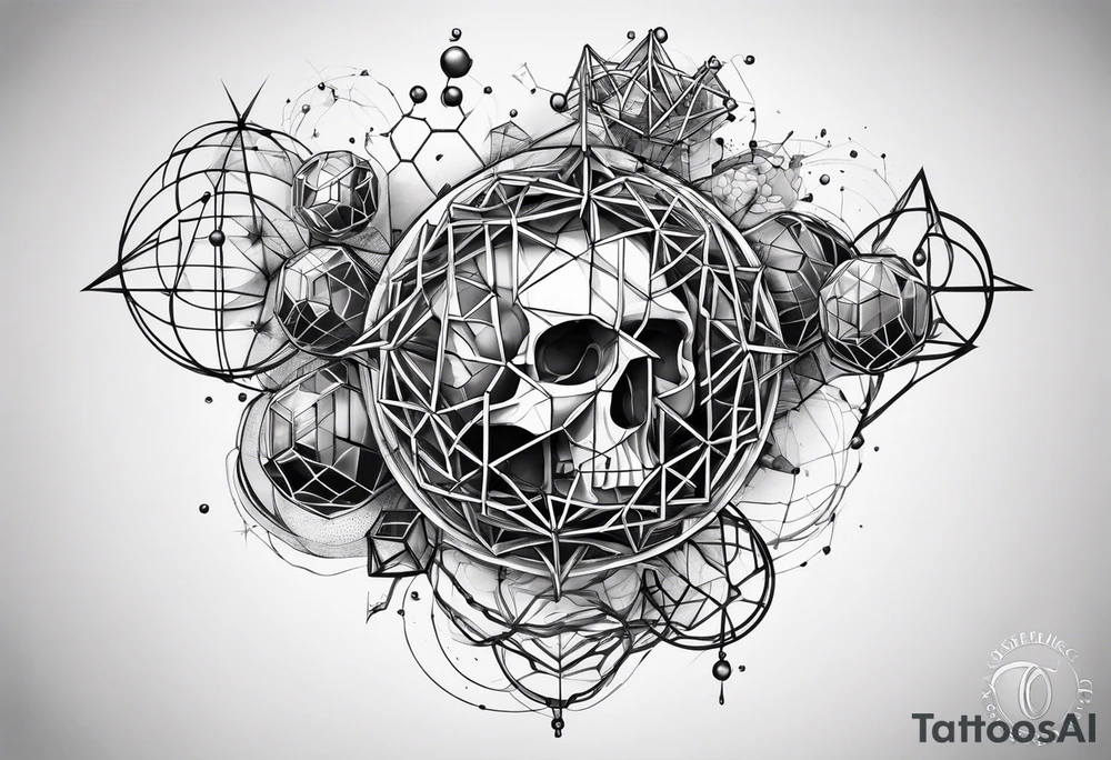 Chemistry adrenaline molecular structure tattoo idea