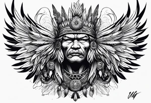 War chief tattoo idea