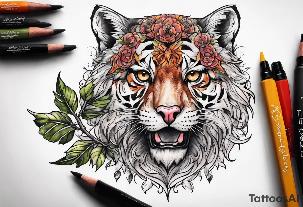 hawthorne branch tattoo idea