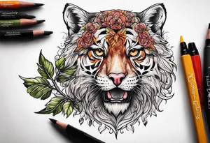 hawthorne branch tattoo idea