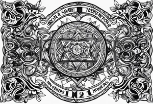 Iron Sharpens Iron Proverbs 27:17 tattoo idea