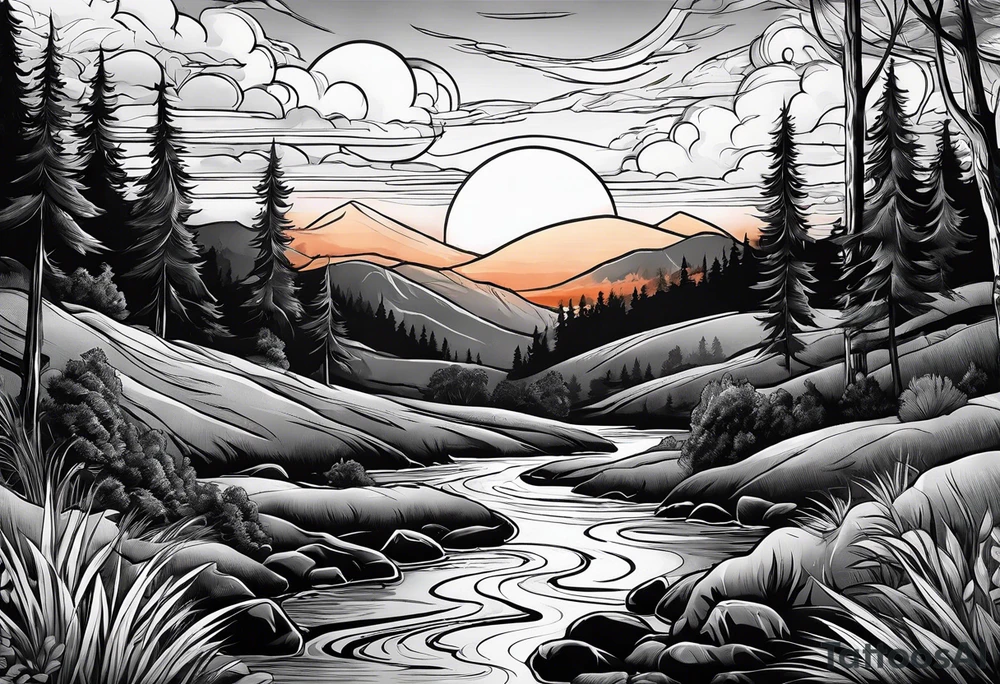 Sunset
Puppies
Woods tattoo idea
